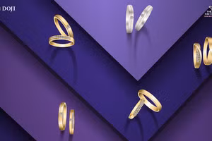 Nhẫn cưới kim cương là lời nhắn gửi trong khoảnh khắc thiêng liêng.