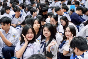 Học sinh THPT chuẩn bị bước vào các kỳ thi lớn. Ảnh: NTCC. 