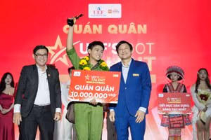 Nguyễn Hoàng Bảo Phúc là quán quân cuộc thi UEF’s Got Talent 2025. Ảnh: UEF. 