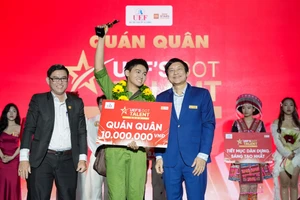 Nguyễn Hoàng Bảo Phúc là quán quân cuộc thi UEF’s Got Talent 2025. Ảnh: UEF. 