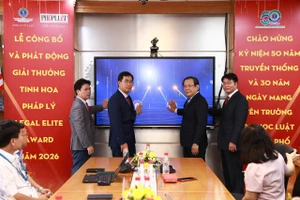 Ra mắt Giải thưởng "Tinh hoa Pháp lý - Legal Elite Award 2026". Ảnh: HCMULAW. 