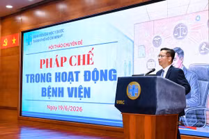 PGS.TS.BS Nguyễn Minh Anh - Phó Giám đốc Bệnh viện Đại học Y Dược TP.HCM.