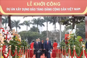 Tổng Bí thư dự Lễ khởi công dự án xây dựng Bảo tàng Đảng Cộng sản Việt Nam
