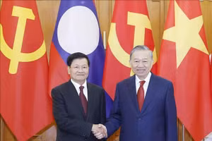 Tổng Bí thư Tô Lâm hội đàm với Tổng Bí thư, Chủ tịch nước Lào Thongloun Sisoulith