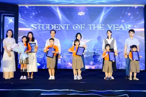 Lễ tôn vinh “Học sinh của năm” dành cho học sinh khối tiểu học của trường TH & THCS FPT.