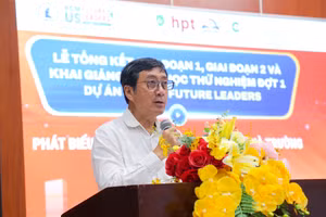 PGS.TS Trần Lê Quan - Hiệu trưởng Trường Đại học Khoa học Tự nhiên (Đại học Quốc gia TPHCM). Ảnh: HCMUS. 
