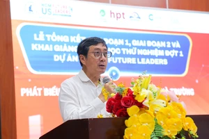 PGS.TS Trần Lê Quan - Hiệu trưởng Trường Đại học Khoa học Tự nhiên (Đại học Quốc gia TPHCM). Ảnh: HCMUS. 