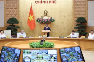 Thủ tướng Phạm Minh Chính chủ trì Phiên họp Chính phủ thường kỳ tháng 3/2026 và Hội nghị Chính phủ trực tuyến với địa phương. Ảnh: Dương Giang/TTXVN