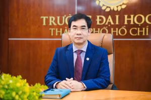 TS Lê Trường Sơn - Hiệu trưởng Trường Đại học Luật TPHCM. Ảnh: HCMULAW.