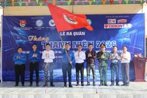 Sôi nổi lễ ra quân 'Tháng Thanh niên' tại Thanh Hoá