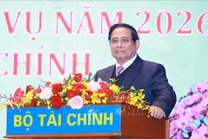 Thủ tướng Phạm Minh Chính phát biểu chỉ đạo. Ảnh: Dương Giang/TTXVN