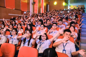 Sinh viên Trường Đại học Sư phạm TPHCM. Ảnh: HCMUE. 