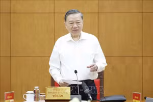 Tổng Bí thư, Chủ tịch nước Tô Lâm phát biểu. Ảnh: Thống Nhất/TTXVN
