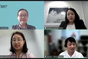 Buổi giao lưu trực tuyến ‘Muôn nẻo thành công tại New Zealand’ do ENZ tổ chức thu hút đông đảo nghiên cứu sinh và người học quan tâm.