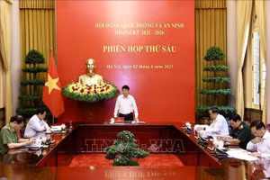 Chủ tịch nước Lương Cường phát biểu chỉ đạo. (Ảnh: Lâm Khánh/TTXVN)