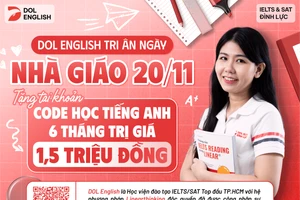 Món quà ý nghĩa ngày 20-11 từ DOL English đến các thầy cô trên cả nước - Ảnh C.N.