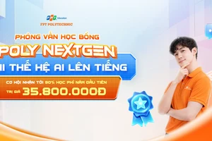 Bí quyết không nằm ở các chồng đề luyện thi, mà đến từ bản lĩnh thể hiện tư duy cá nhân trong một chương trình phỏng vấn học bổng đặc biệt mang tên “Poly NextGen 2026: Khi Thế hệ AI Lên Tiếng”.