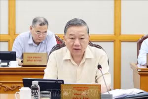 Tổng Bí thư Tô Lâm phát biểu. (Ảnh: Thống Nhất/TTXVN)