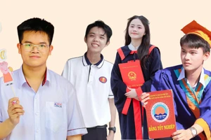 4 thủ khoa của các trường đại học top tại TPHCM.
