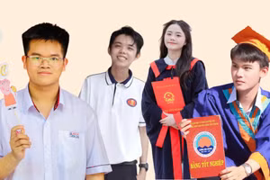 4 thủ khoa của các trường đại học top tại TPHCM.