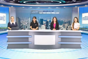 Các chuyên gia từ DOL English, RAB Consulting tham gia buổi giao lưu "Đón đầu xu thế dạy học bằng tiếng Anh".