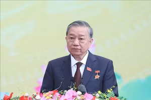 Tổng Bí thư Tô Lâm phát biểu. (Ảnh: Thống Nhất/TTXVN)