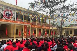 Trường THCS Sơn Điện (xã Sơn Điện, tỉnh Thanh Hóa). Ảnh: NTCC. 