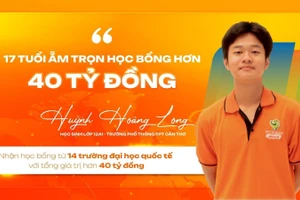 Huỳnh Hoàng Long - 'chàng trai vàng' chinh phục 14 học bổng danh giá toàn cầu