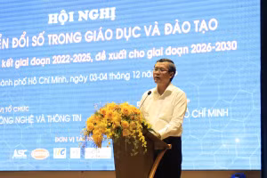 Thứ trưởng Bộ GD&ĐT Nguyễn Văn Phúc.