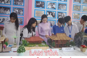 Lan tỏa Không gian văn hóa Hồ Chí Minh trong trường học. 