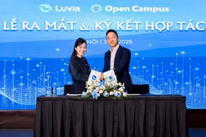 Luvia hợp tác cùng Open Campus thí điểm chứng chỉ học tập điện tử từ 2026. Ảnh: Luvia.