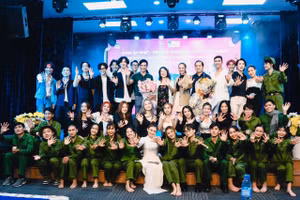 Sinh viên khoa Âm nhạc - Điện ảnh. Ảnh: NTTU