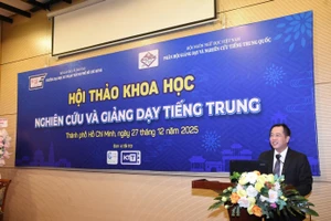 GS.TS Huỳnh Văn Sơn - Hiệu trưởng Trường Đại học Sư phạm TPHCM. Ảnh: HCMUE. 