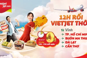 Bay cùng Vietjet đến Vinh: Đón mùa đoàn viên thuận tiện hơn, tận hưởng giá vé từ 0 đồng