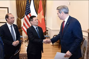 Bộ trưởng Tài chính Hoa Kỳ Scott Bessent sẽ là người đứng đầu phía Hoa Kỳ để đàm phán thỏa thuận thương mại song phương với Việt Nam. (Ảnh: VGP/Trần Mạnh)