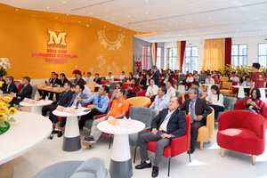 ASTID 2025 được tổ chức tại Trường Đại học Công nghệ Miền Đông với quy mô tham dự lớn. Ảnh: MIT. 