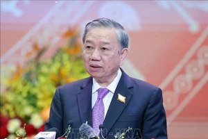 Tổng Bí thư Tô Lâm phát biểu tại Lễ kỷ niệm 80 năm thành lập Chính phủ. Ảnh: Thống Nhất/TTXVN