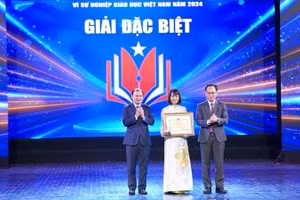 Giải Đặc biệt năm 2024 được trao cho nhóm tác giả Ban Thời sự VOV1, Đài Tiếng nói Việt Nam.