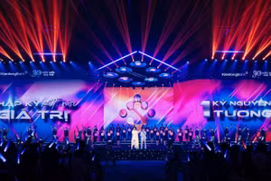 ‘Sân khấu số’ bùng nổ cảm xúc trong Gala kỷ niệm 30 năm thành lập KienlongBank