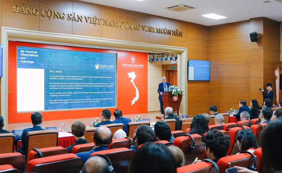 Trường Đại học Ngoại thương tổ chức Diễn đàn Quốc tế hoá Giáo dục Đại học lần thứ 7.