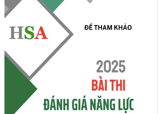 Đề thi tham khảo kỳ thi đánh giá năng lực học sinh phổ thông năm 2025 của Đại học Quốc gia Hà Nội.