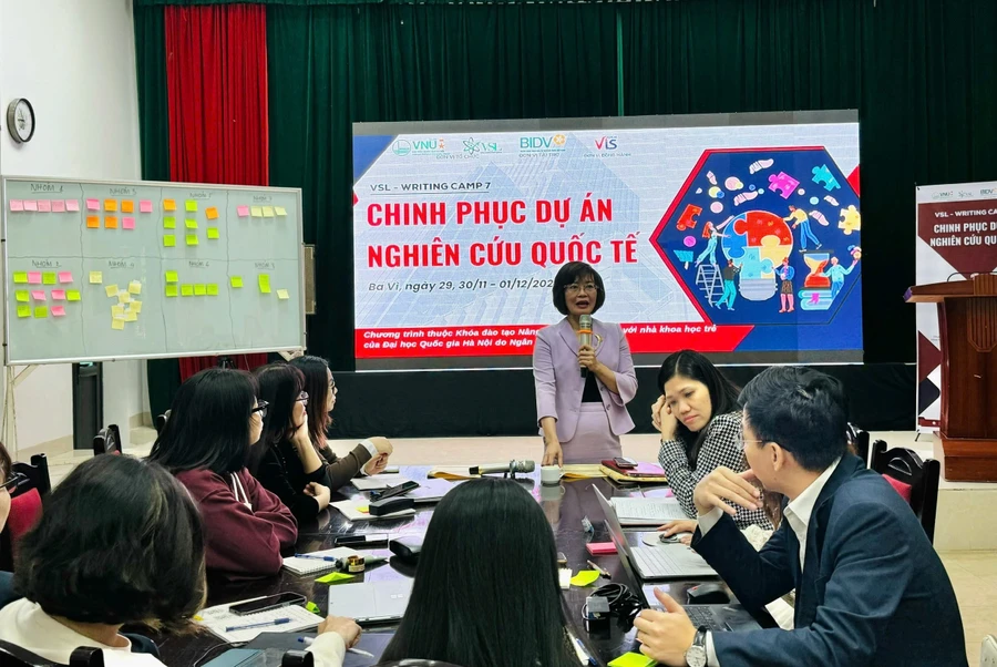 Trại sáng tác – VSL Writing Camp 7 - Chinh phục các dự án Nghiên cứu quốc tế.