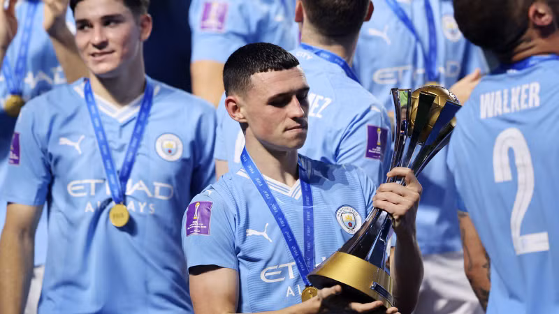 Man City trả giá đắt khi đăng quang FIFA Club World Cup 