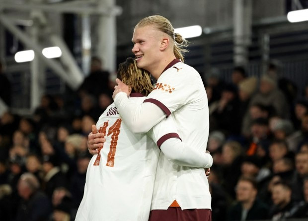Chùm ảnh: Haaland làm nên lịch sử gần 100 năm tại Man City 