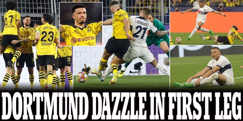 Chùm ảnh: Dortmund hạ PSG ở Champions League 