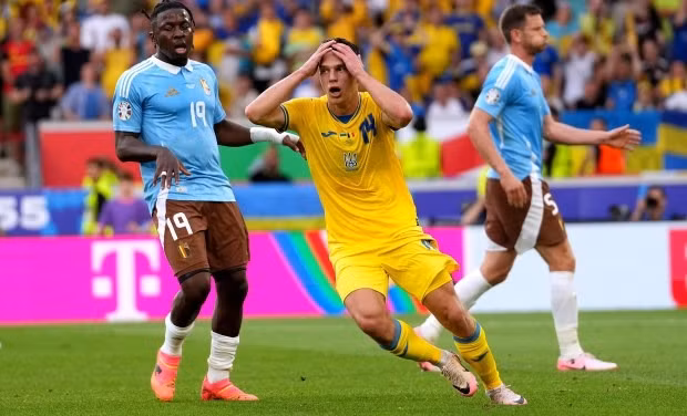 Ukraine nhận kết đắng ở bảng đấu kỳ lạ nhất EURO 2024 