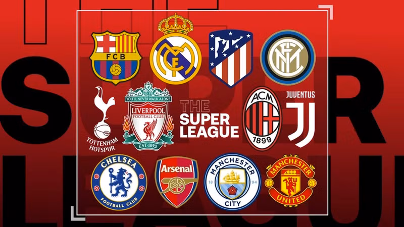 <strong> Super League thắng kiện UEFA, FIFA </strong>và dự định sẽ tổ chức giải đấu với 3 hạng, gồm 64 đội. Top 10 sự kiện nổi bật của bóng đá thế giới năm 2023