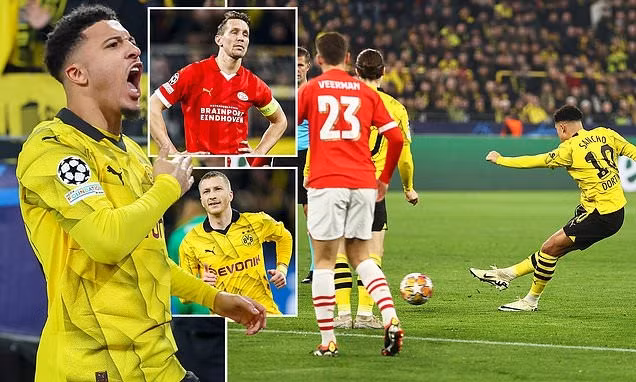 </strong> <strong> Dortmund: </strong>Đại diện Đức đánh bại PSV với tổng tỷ số 3-1 ở vòng 1/8, để hiên ngang tiến vào tứ kết Champions League.<br/> <strong> Điều đặc biệt thú vị của 8 đội vào tứ kết Champions League 2023/2024