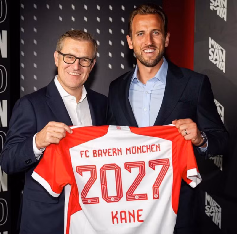 Harry Kane làm điều chưa từng có tại Đức