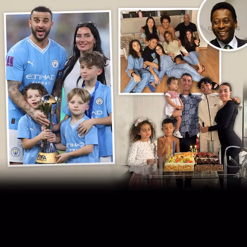 Loạt siêu sao bóng đá nhiều con nhất thế giới